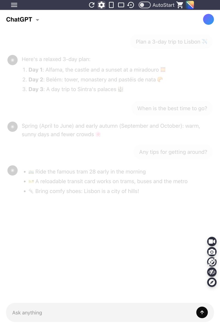 Multi AI Sidebar: Incognito mode