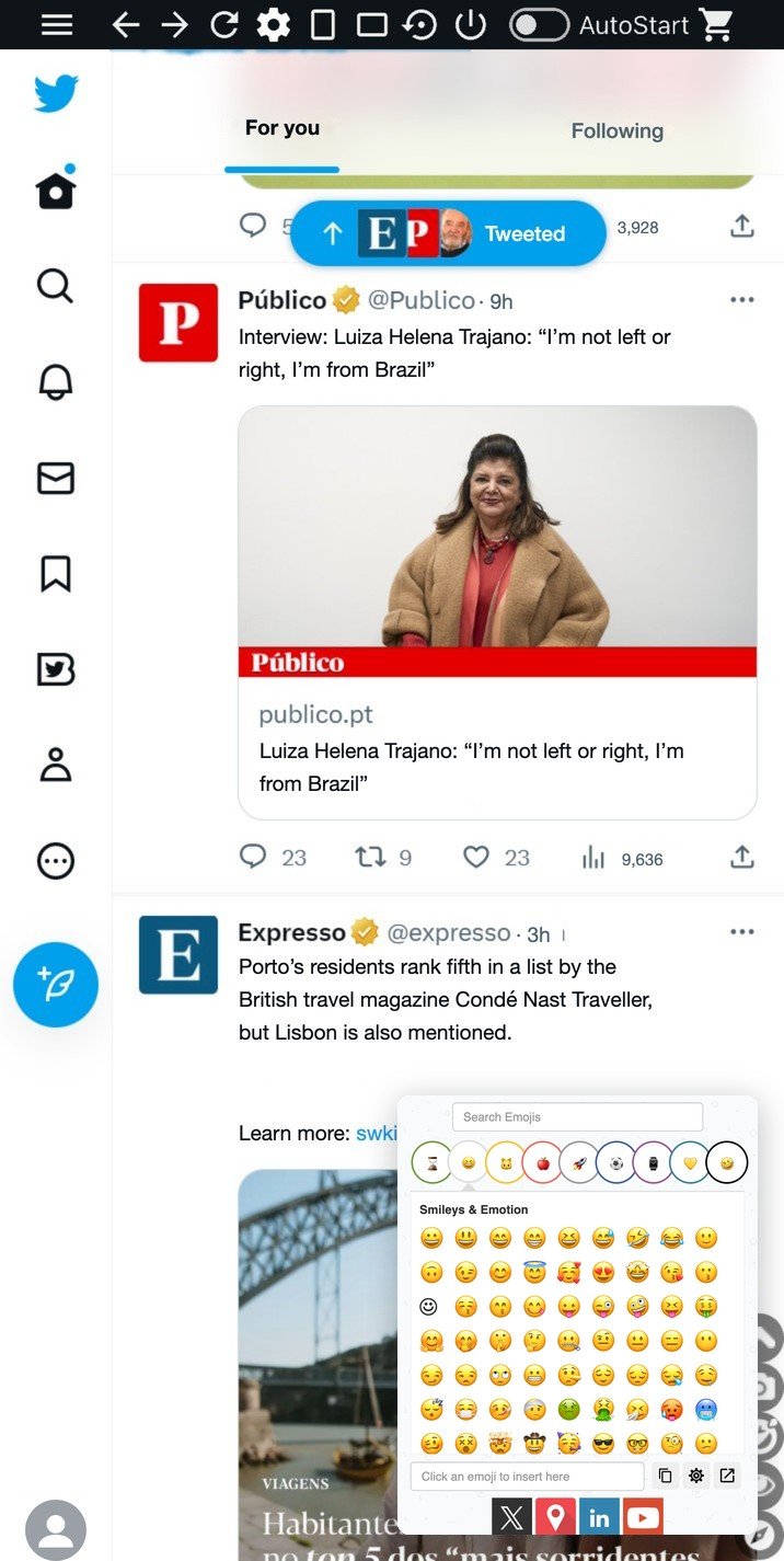 Easy for X - Twitter: Emoji Keyboard