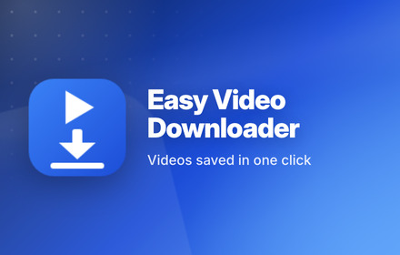 Easy Video Downloader