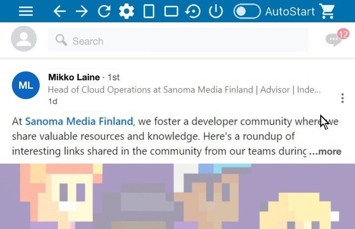 Social Link for LinkedIn: Incognito mode