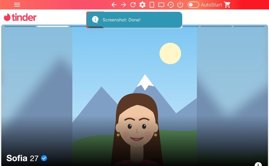Link and Love - Tinder: Window Screenshot