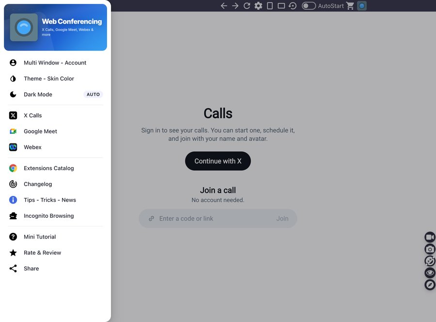 Web Conferencing: Minimalistic Design
