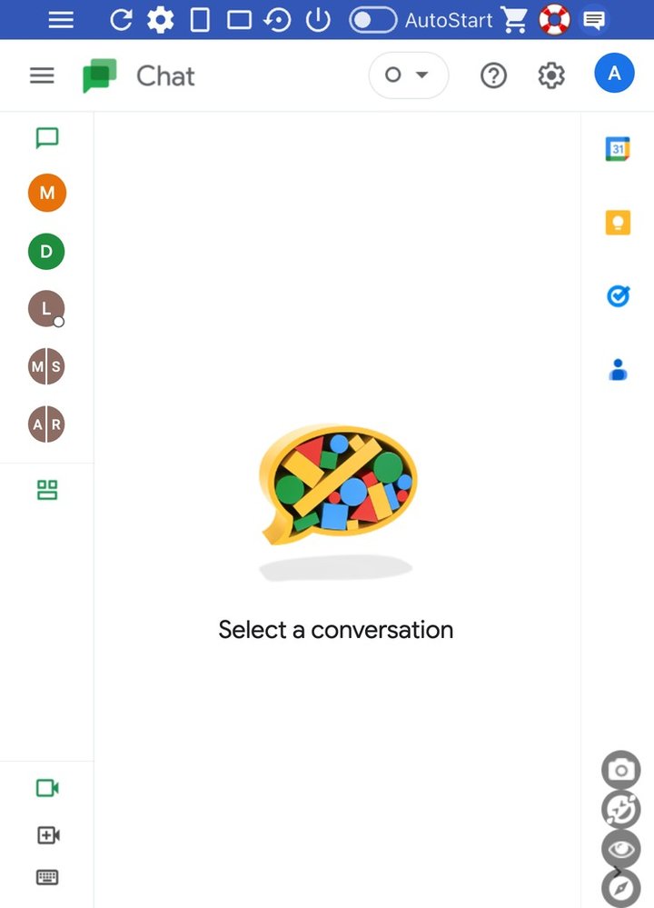 Web for Google Messages: Google Chat