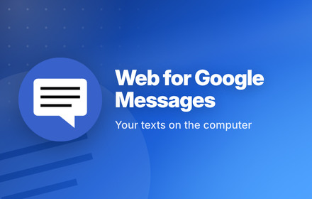 Web for Google Messages